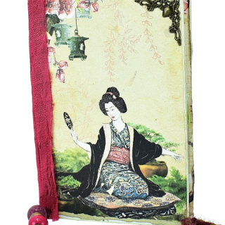 Mini σημειωματάριο geisha